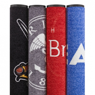 Logo Washable™ indoor washable custom printed logo mat